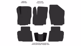 Коврики в салон Ford Mondeo 2007-2010 IV поколение EU Liftback до рестайлинг - Фото 2