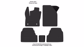 Dywaniki podłogowe do Ford C-MAX (C344) 2015-2019 II generacja EU Minivan po restylingu - Фото 2