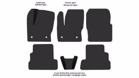 Dywaniki podłogowe do Ford Escape 2016-2019 III generacja US Crossover po restylingu - Фото 2