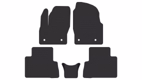 Коврики в салон Ford Grand C-MAX 2010-2019 II поколение EU Minivan 7-ми местная - Фото 3