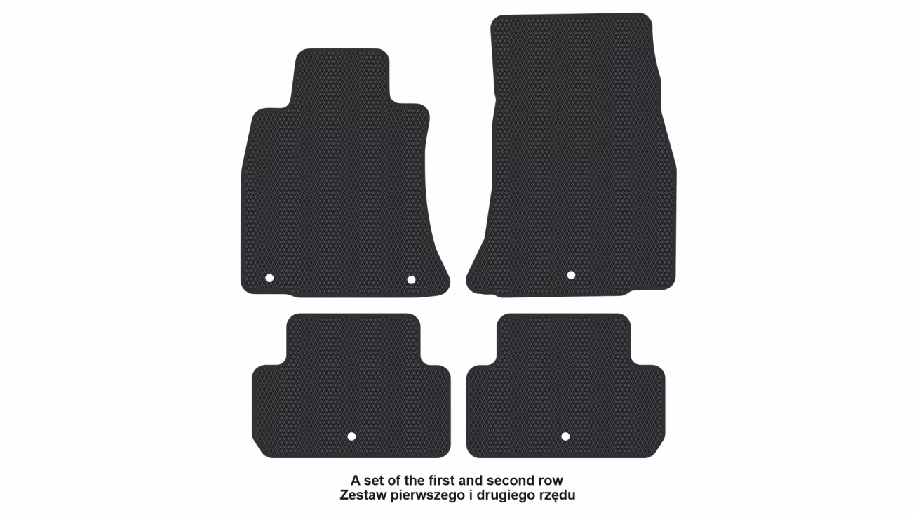 Interior mats for the Genesis G70 2020-… I generation KR Universal RWD - Фото 2