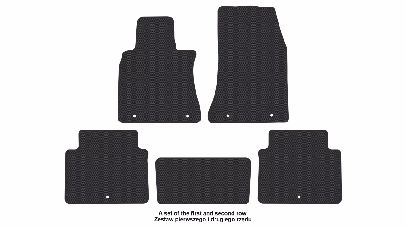 Interior mats for the Genesis G80 (DH) 2016-2020 I generation EU Sedan - Фото 2