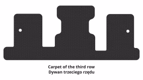 Dywaniki podłogowe do GMC Acadia 2006-2016 I generacja US Crossover 6-miejscowy - Фото 3