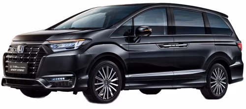 Dywaniki podłogowe do Honda Elysion (RC) 2021-… II generacja CN Minivan 7-miejscowy