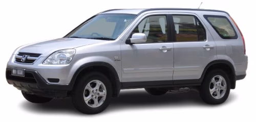 Dywaniki podłogowe do Honda CR-V (RD) (United Kingdom) 2001-2006 II generacja EU Crossover kierownica po prawej stronie