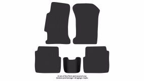 Interior mats for the Honda Accord (CB) 1989-1993 IV generation EU Sedan - Фото 2