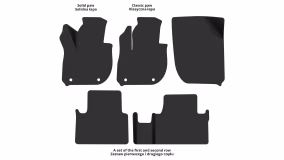Interior mats for the Honda eNP1 2022-… I generation CN Crossover - Фото 2