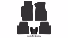 Interior mats for the Honda Civic 1991-1995 V generation US Coupe - Фото 2