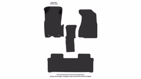 Interior mats for the Honda CR-V (RD) (United Kingdom) 2001-2006 II generation EU Crossover - Фото 3