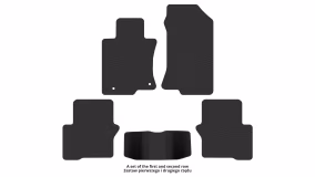 Interior mats for the Honda Crosstour 2009-2015 I generation Crossover AWD - Фото 2