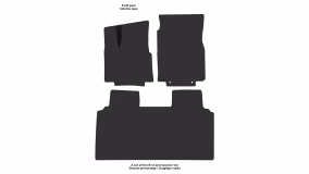 Interior mats for the Honda Elysion (RC) 2021-… II generation CN Minivan 7-seater - Фото 2