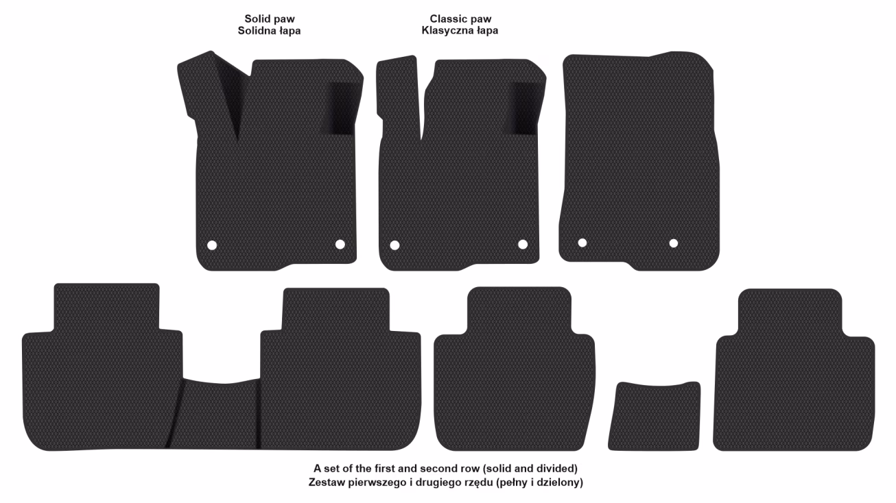 Interior mats for the Honda ZR-V (RZ) 2022-… III generation US Crossover - Фото 2