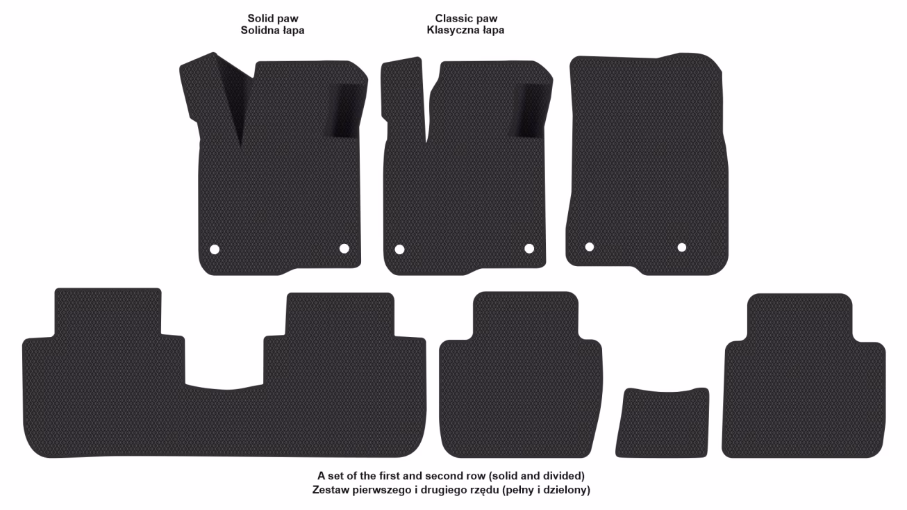 Interior mats for the Honda HR-V (RV) 2021-… III generation US Crossover - Фото 2