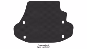 Interior mats for the Honda Legend (KB1) 2004-2012 IV generation EU Sedan - Фото 4