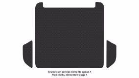 Interior mats for the Honda Stream 2000-2006 I generation EU Minivan 7-seater - Фото 4