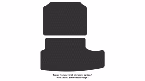 Interior mats for the Honda Clarity 2016-… II generation US Sedan Hybrid - Фото 3