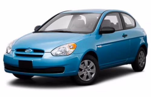 Dywaniki podłogowe do Hyundai Accent (MC) 2005-2010 III generacja EU Hatchback 3-drzwiowy