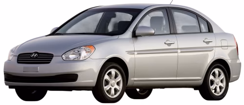Dywaniki podłogowe do Hyundai Accent (MC) 2005-2010 III generacja EU Sedan