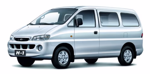 Dywaniki podłogowe do Hyundai H-1 (A1) 1997-2007 I generacja EU Minivan 8-miejscowy
