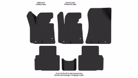 Interior mats for the Hyundai ix35 (LM) 2010-2015 II generation Crossover - Фото 2