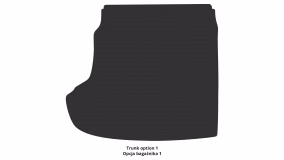 Interior mats for the Hyundai Sonata (LF) 2014-2019 VII generation US Sedan Hybrid - Фото 3