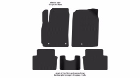 Interior mats for the Hyundai Veloster 2018-… II generation US Coupe - Фото 2