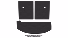 Interior mats for the Hyundai Maxcruz (NC) 2012-2018 III generation KR Crossover 7-seater - Фото 4