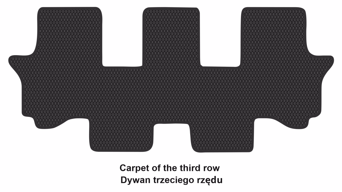 Dywaniki podłogowe do Hyundai Santa Fe (MX5) 2023-… V generacja EU Crossover - Фото 3