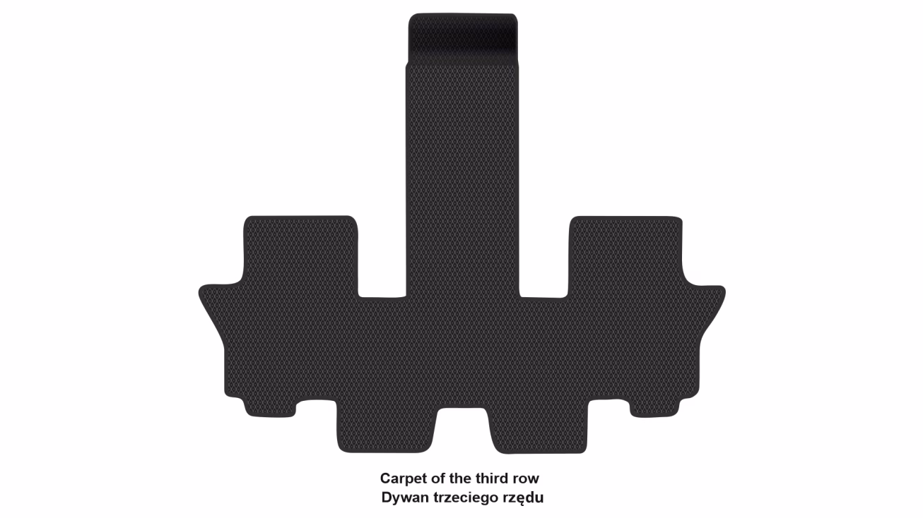 Interior mats for the Hyundai Santa Fe (MX5) 2023-… V generation EU Crossover - Фото 3