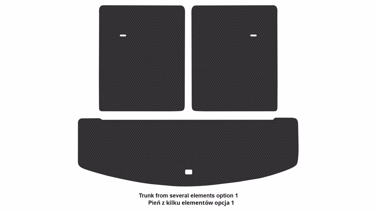 Interior mats for the Hyundai Santa Fe (MX5) 2023-… V generation EU Crossover - Фото 4