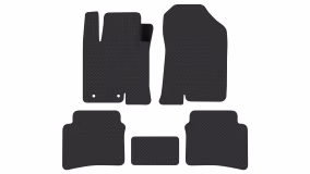 Interior mats for the Hyundai i20 (BC3) 2020-2026 III generation EU Hatchback - Фото 2