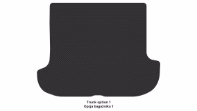 Interior mats for the Hyundai Terracan 2001-2007 I generation EU Crossover - Фото 3