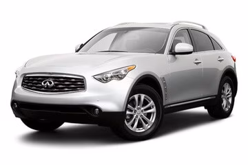Dywaniki podłogowe do Infiniti FX37 (FX35) (S51) 2008-2013 II generacja Crossover