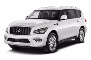 Dywaniki podłogowe do Infiniti QX80 2013-2018 I generacja EU Crossover 8-miejscowy