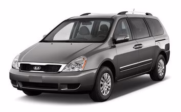 Dywaniki podłogowe do Kia Carnival (VQ) 2006-2014 II generacja EU Minivan 7-miejscowy