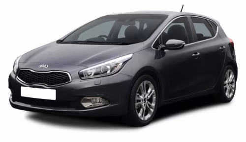 Dywaniki podłogowe do Kia Ceed (JD) 2012-2018 II generacja EU Hatchback