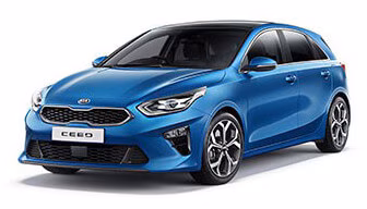 Dywaniki podłogowe do Kia Ceed (CD) 2018-2021 III generacja EU Hatchback przed restylingiem
