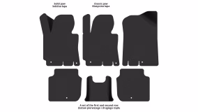 Dywaniki podłogowe do Kia Forte (YD) 2012-2016 III generacja US Sedan przed restylingiem - Фото 2