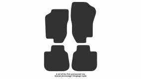 Interior mats for the Lancia Lybra 1999-2005 I generation EU Universal - Фото 2