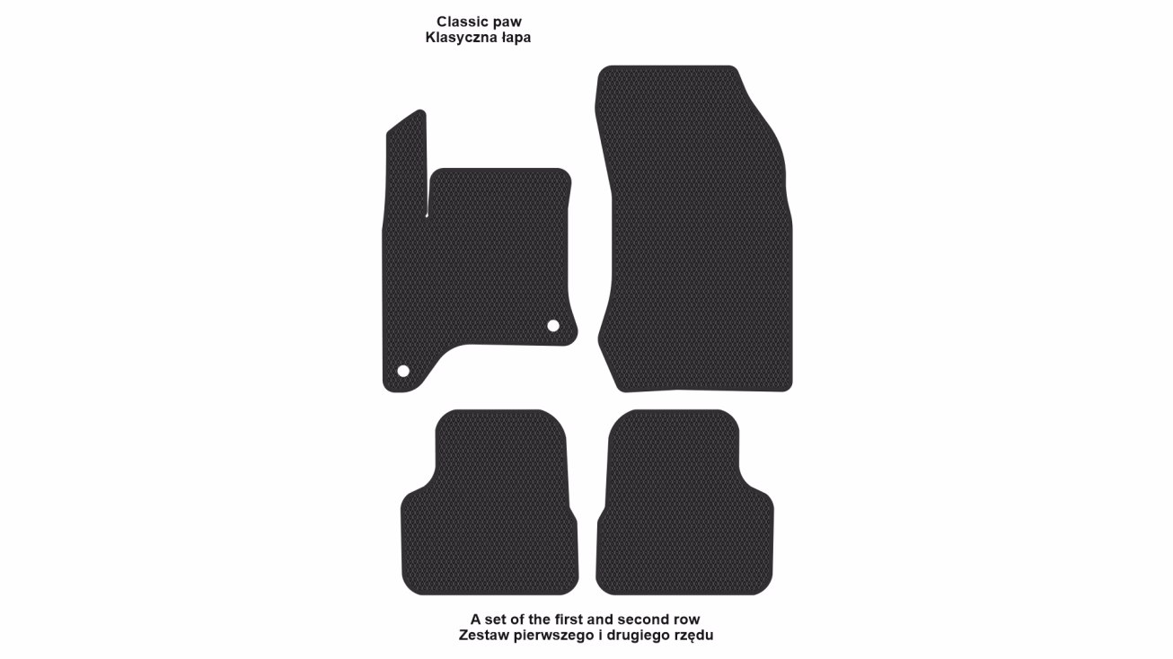Interior mats for the Lancia Ypsilon (L21) 2024-… IV generation EU Hatchback 5-door Electro - Фото 2