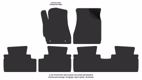 Interior mats for the Lexus RX 300 (XU10) 1997-2003 I generation EU Crossover - Фото 2