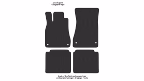Interior mats for the Lexus LS 430 (UCF30) 2000-2006 III generation EU Sedan - Фото 2