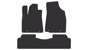 Interior mats for the Lexus RX 450 H (AL 10) 2009-2015 III generation EU Crossover Hybrid - Фото 2