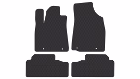 Interior mats for the Lexus RX 450 H (AL 10) 2009-2015 III generation EU Crossover Hybrid - Фото 3