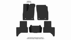 Interior mats for the Lexus LX 500d (J310) 2022-… IV generation EU Crossover - Фото 3