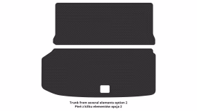 Interior mats for the Lexus RX 450hL (AL 20) 2015-2022 IV generation US Crossover Long Hybrid - Фото 4
