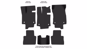 Interior mats for the Lexus NX 200 (AZ20) 2021-… II generation EU Crossover - Фото 2
