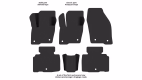 Interior mats for the Lincoln MKX 2016-… II generation US Crossover - Фото 2