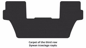 Interior mats for the Lincoln MKT 2012-2019 I generation US Crossover 6-seater - Фото 3