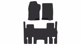 Interior mats for the Lincoln Navigator (UN173) 1997-2002 I generation US Crossover 7-seater - Фото 2